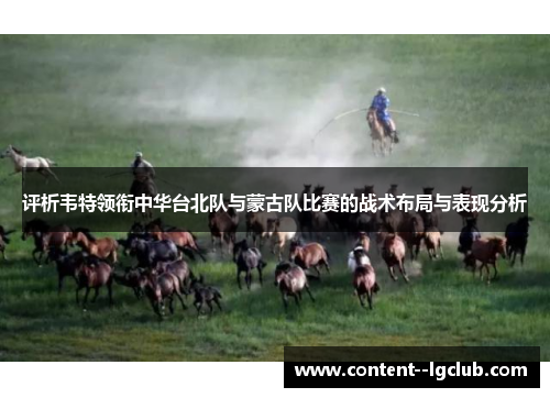 评析韦特领衔中华台北队与蒙古队比赛的战术布局与表现分析